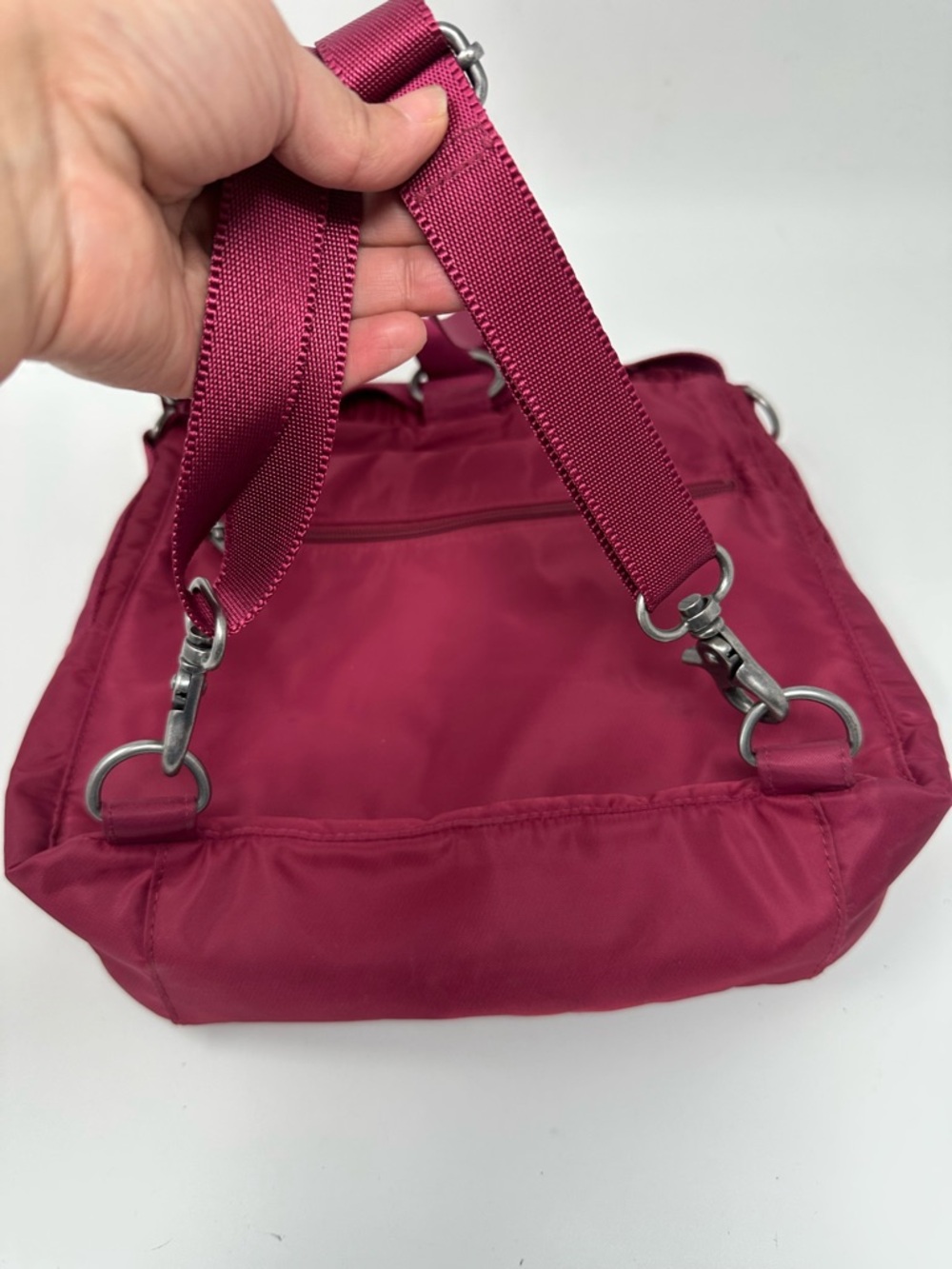 Baggallini Enchant Espresso Quilted Backpack - Picture 7 of 14
